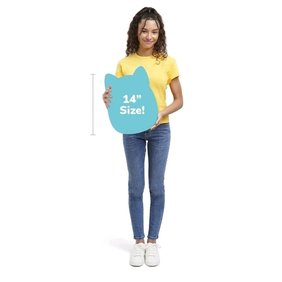 Squishmallows NWT Original 14-Inch Cam the Calico Cat Jazwares Plush Toy 2021 - Picture 3 of 9